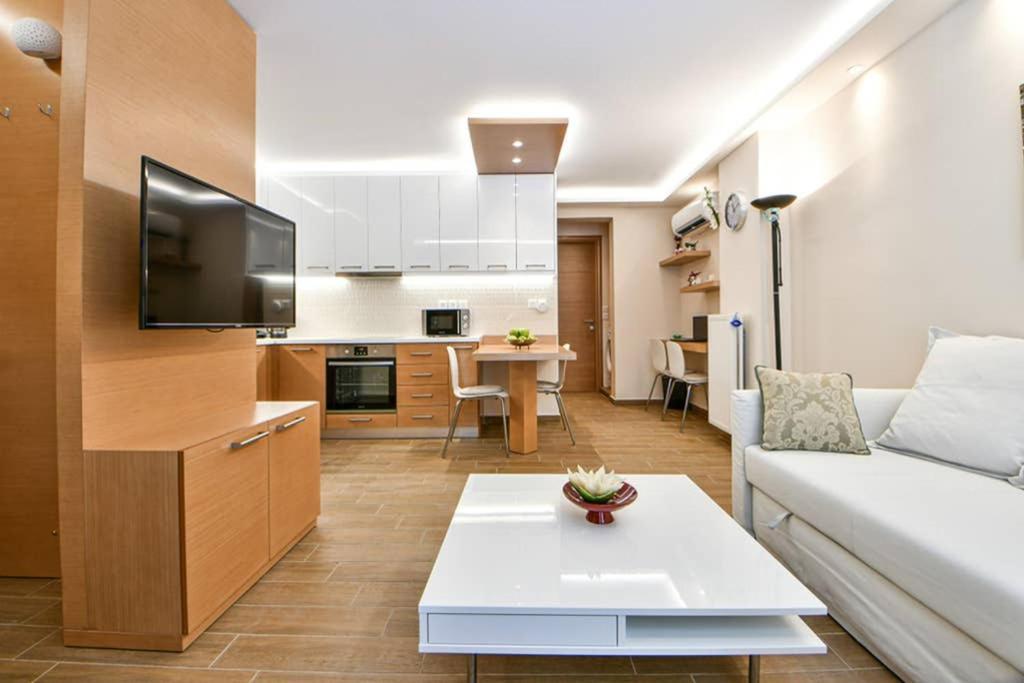 Apartmán Modern Hospitality, With Private Garden, Atény Exteriér fotografie